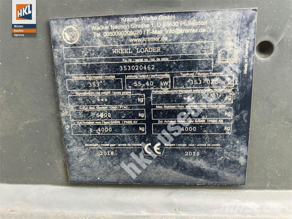 Kramer 5095 Cargadoras sobre ruedas