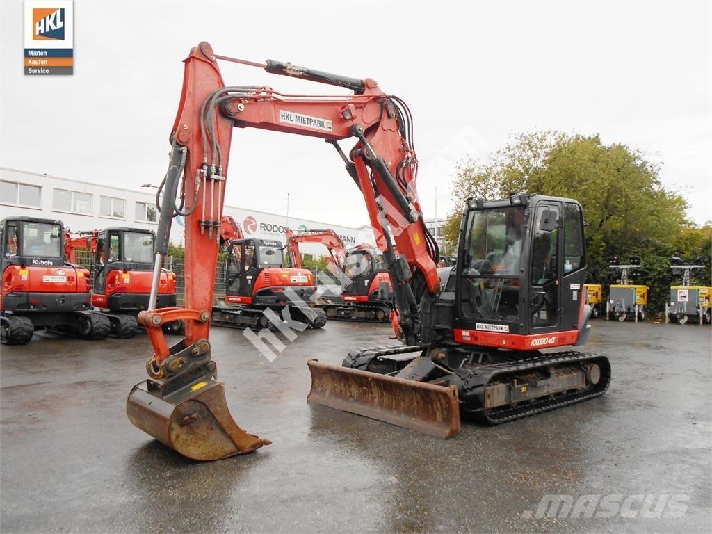 Kubota KX 080-4 Mini excavadoras < 7t