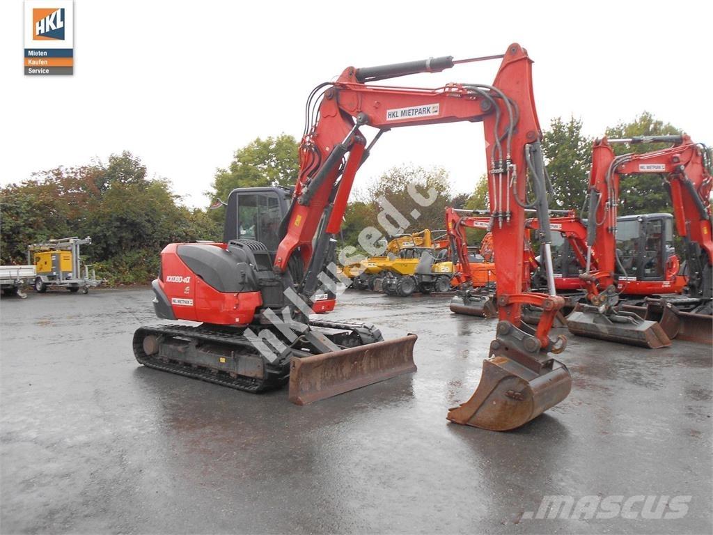 Kubota KX 080-4 Mini excavadoras < 7t