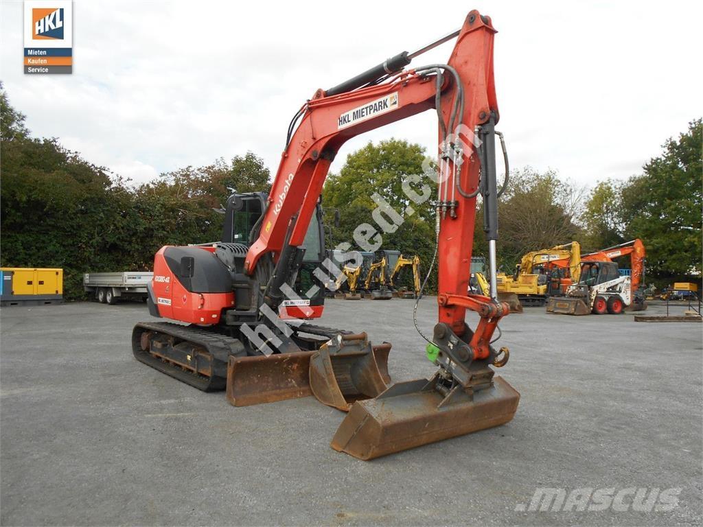 Kubota KX 080-4 Mini excavadoras < 7t