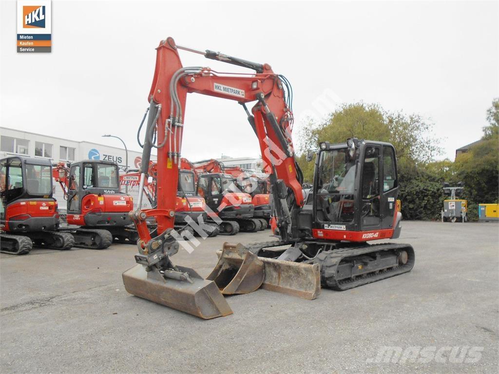 Kubota KX 080-4 Mini excavadoras < 7t