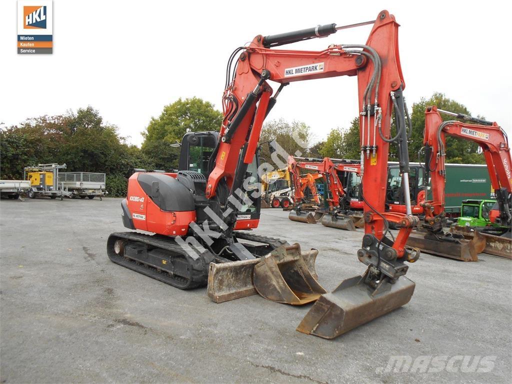 Kubota KX 080-4 Mini excavadoras < 7t