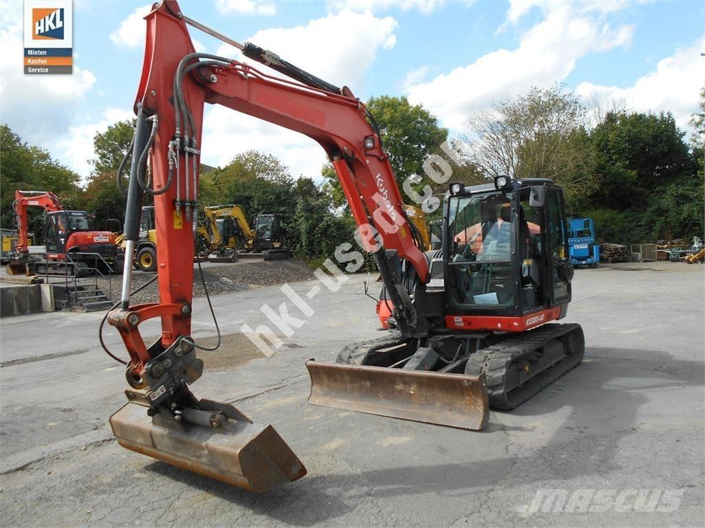 Kubota KX 080-4 Mini excavadoras < 7t