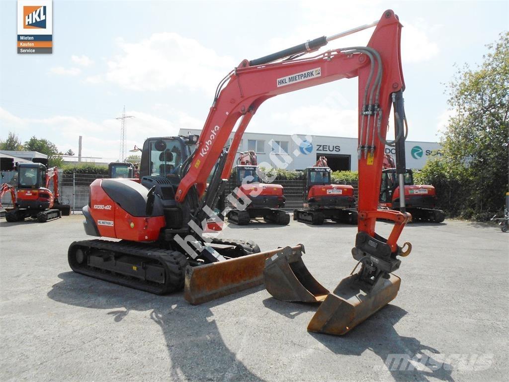 Kubota KX 080-4 Mini excavadoras < 7t