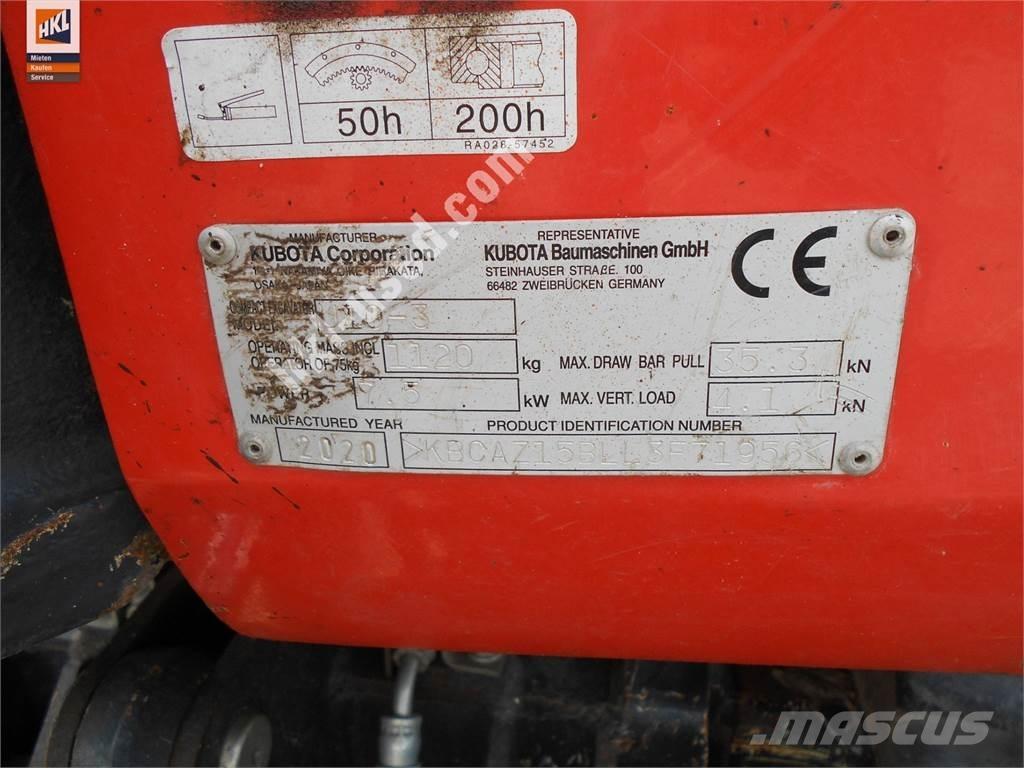Kubota U 10-3 Mini excavadoras < 7t
