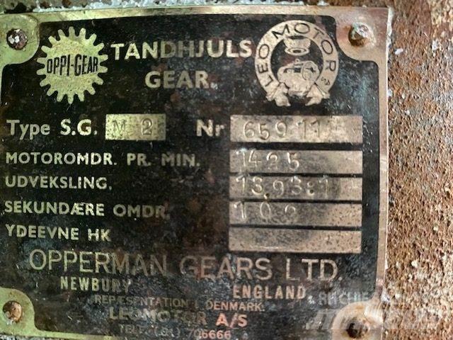  1,5 HK Thrige Gearmotor Motores