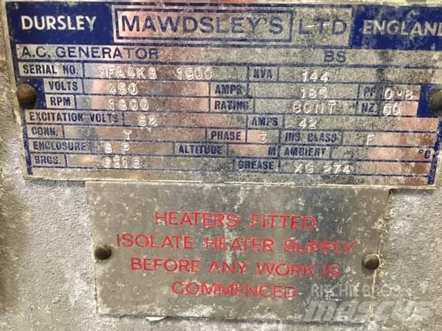  144 kVA Mawdsley Generator Otros generadores