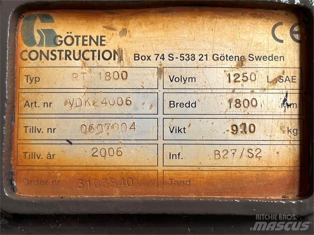  1800 mm Planerskovl Construcción - Otros