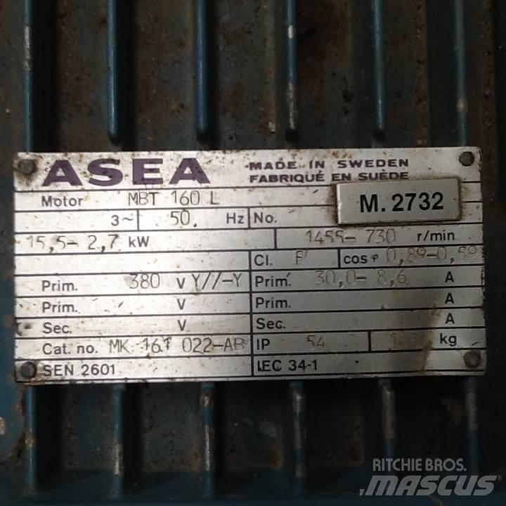  2,7 kW Asea E-Motor Motores