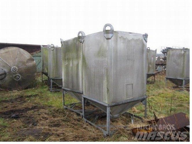  2000 Ltr. Silo, alu - 10 stk. Otros componentes