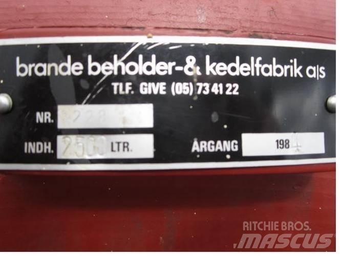  2500 L Tank Otros componentes