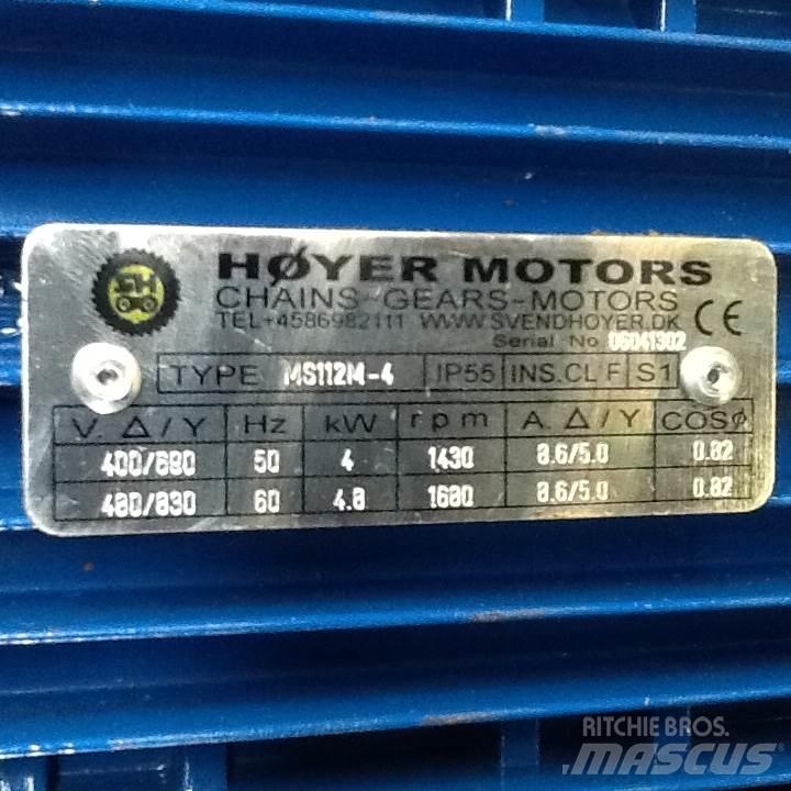  4,0 kW Høyer E-Motor Motores