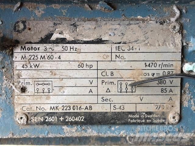  45 kW Asea E-motor Motores