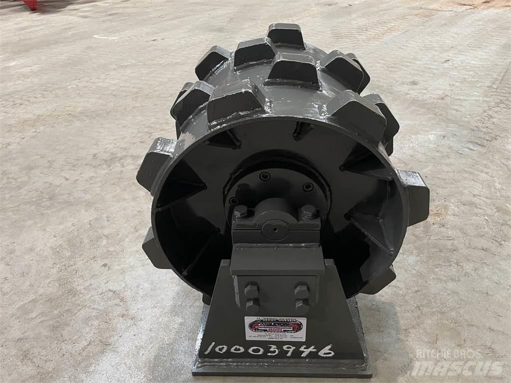  450 mm kompaktorhjul Rodillos sobre neumáticos