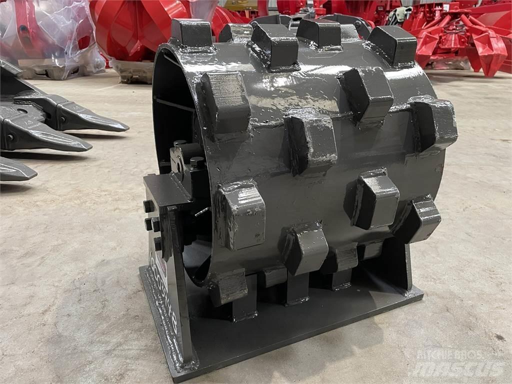  450 mm kompaktorhjul Rodillos sobre neumáticos