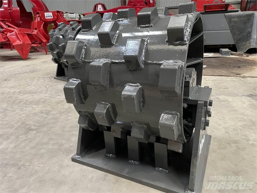  450 mm kompaktorhjul Rodillos sobre neumáticos