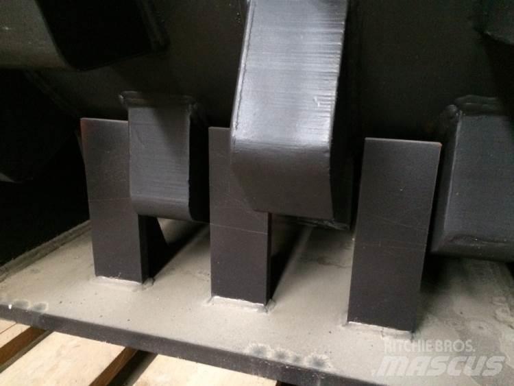  450 mm Kompaktorhjul Rodillos sobre neumáticos