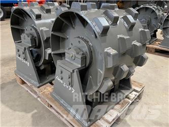  470 mm Kompaktorhjul Rodillos sobre neumáticos