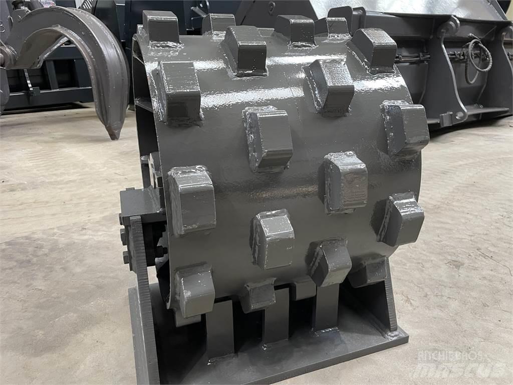  470 mm kompaktorhjul Rodillos sobre neumáticos