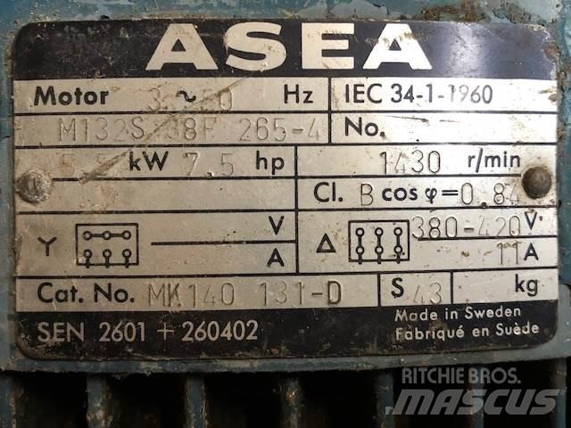  5,5 kW Asea E-Motor Motores