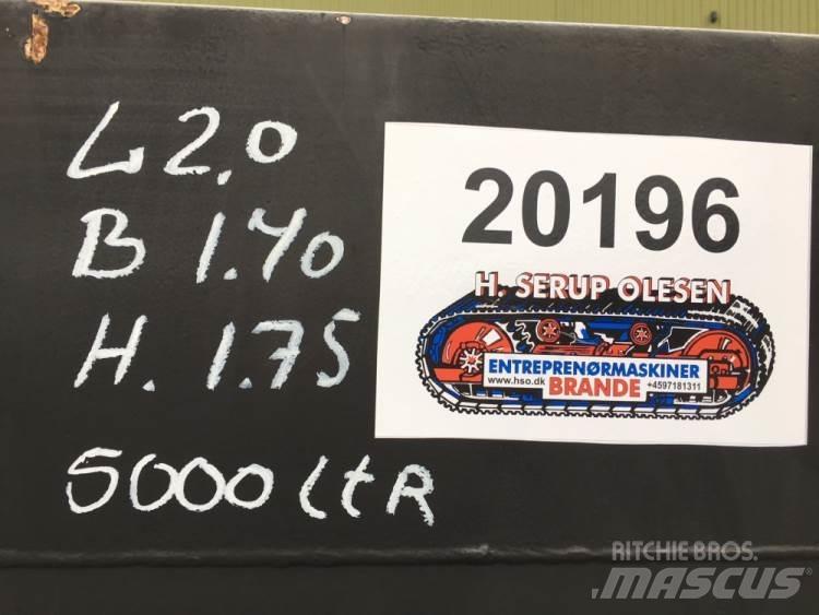  5000 Ltr. Tank Otros componentes