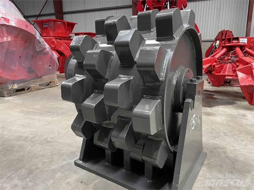  570 mm kompaktorhjul Rodillos sobre neumáticos