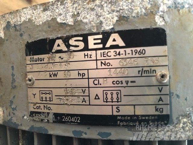  7,5 kW Asea E-Motor Motores