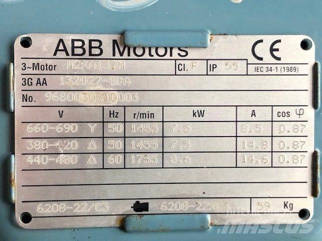  7,5 kW Vinkelgearmotor Motores