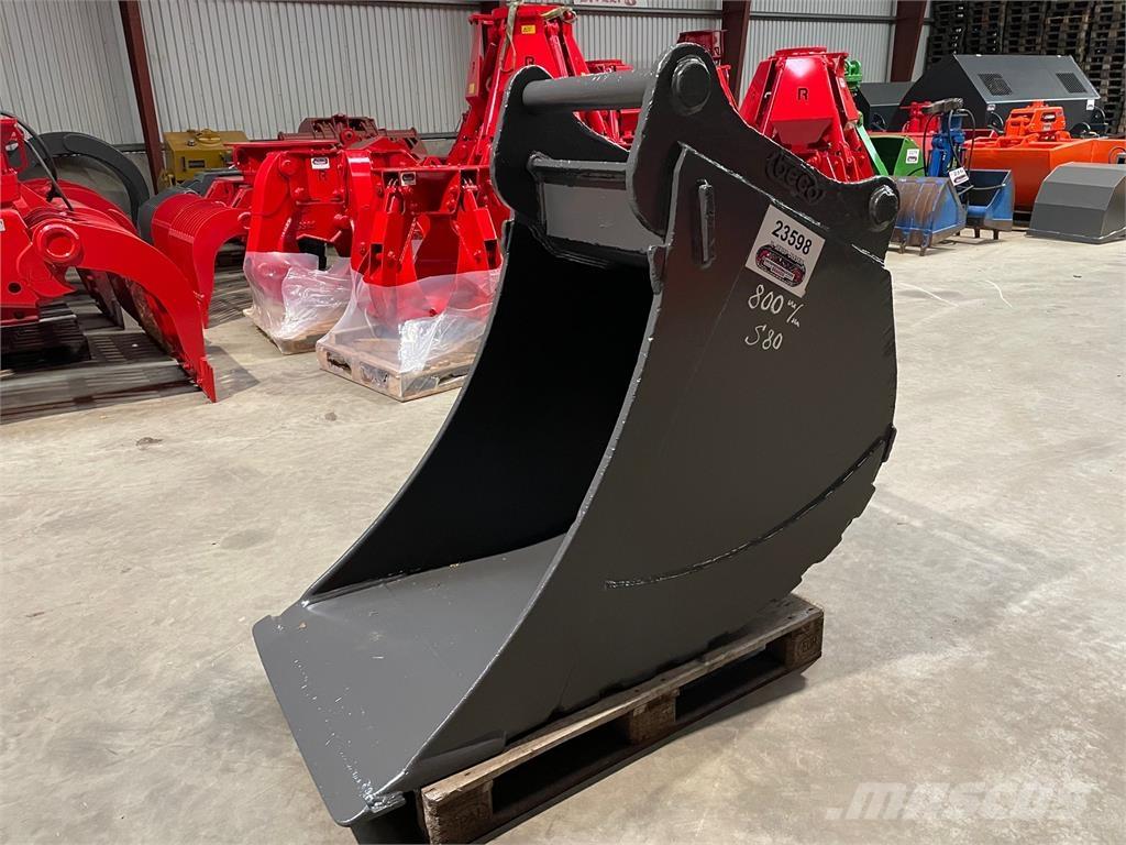  800 mm Graveskovl Cucharones