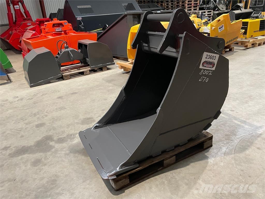  800 mm Graveskovl Cucharones