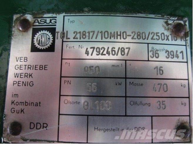  ASUG gear - ubrugt Cajas de cambios