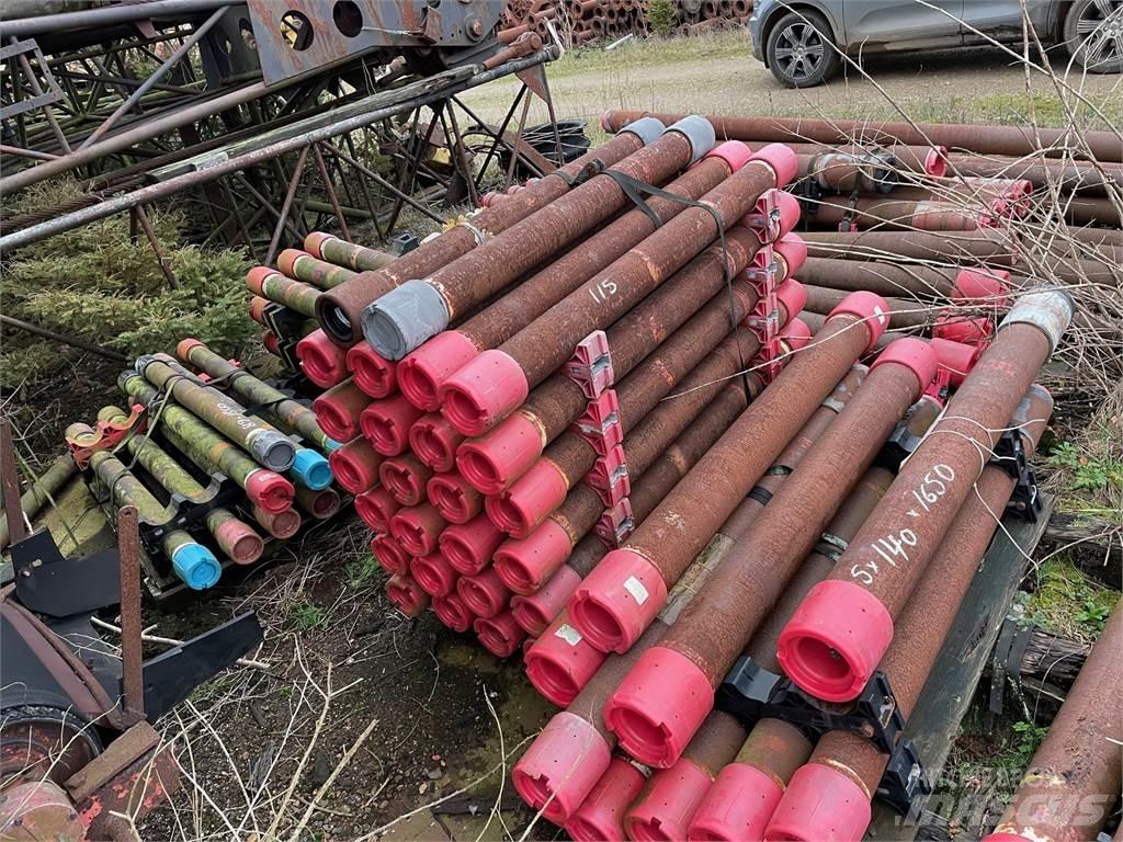  Borerør, blandet restparti Equipos de tuberías