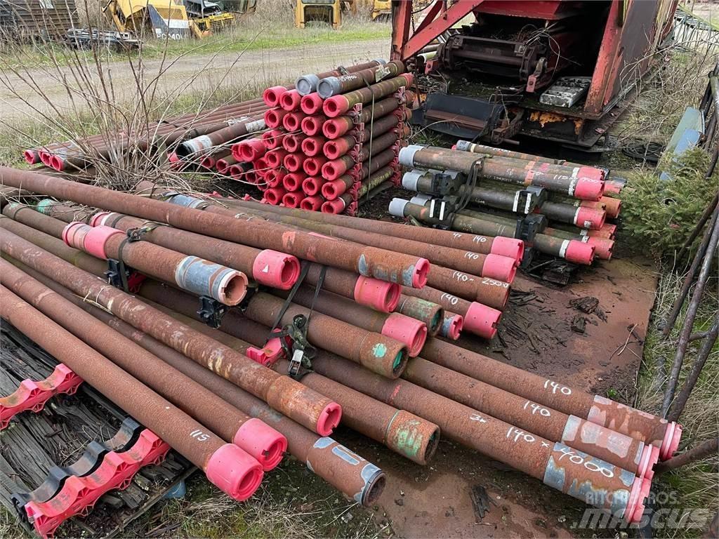  Borerør, blandet restparti Equipos de tuberías