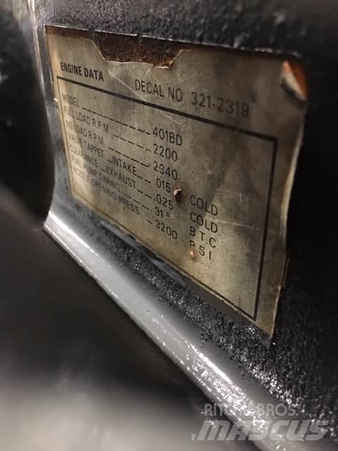 CASE Model 401BD motor Motores