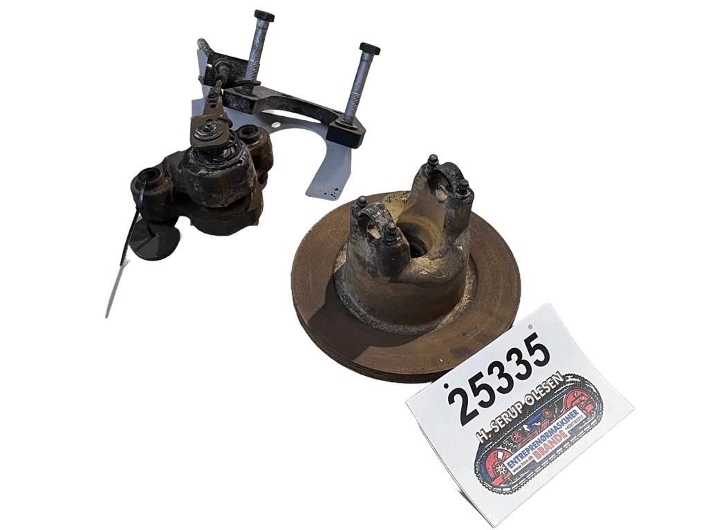 CAT 908M, Håndbremse Otros componentes