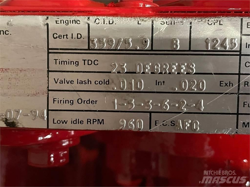 Cummins 6BT5,9-C motor Motores
