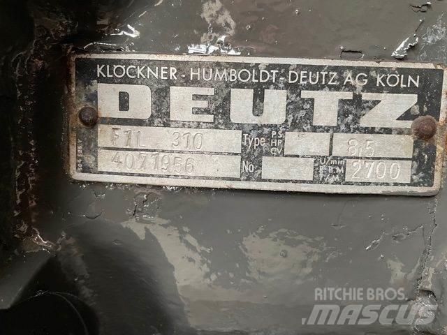 Deutz F1L 310 motor Motores