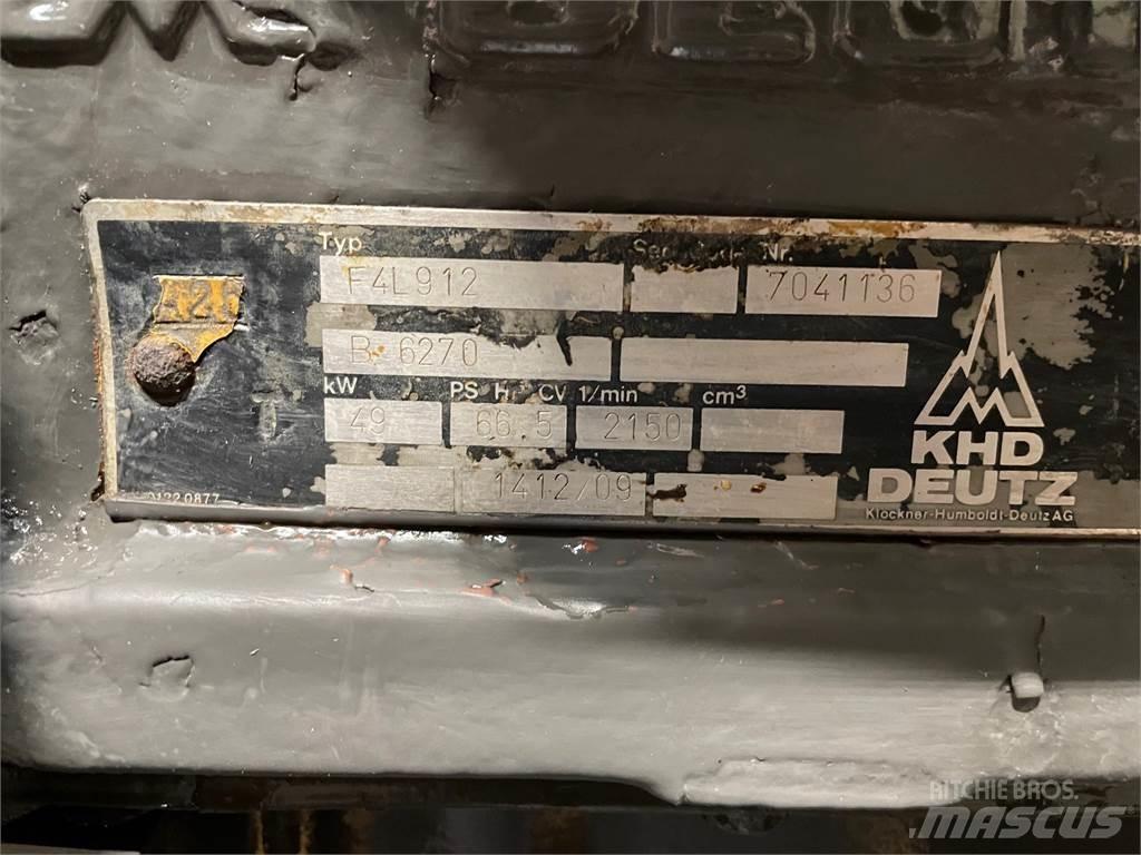 Deutz F4L 912 motor Motores