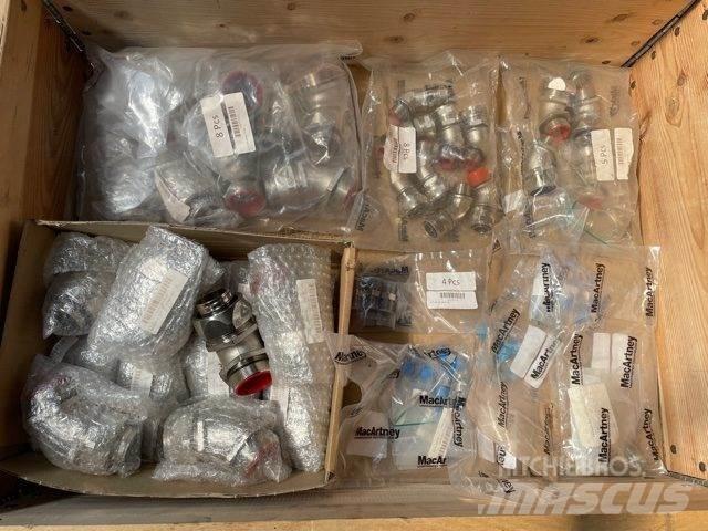  Div. nye fittings - 1/2 palle Otros componentes