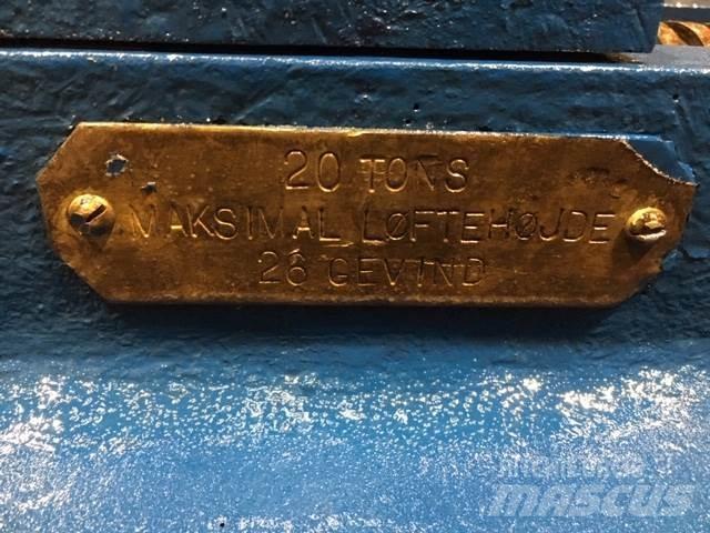  Donkraft, 20 ton mekanisk Otros componentes