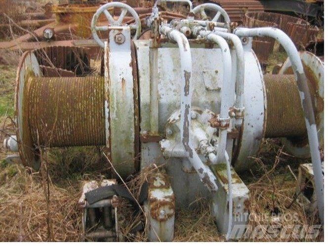  Double drum hydr. winch Montacargas y elevadores de material