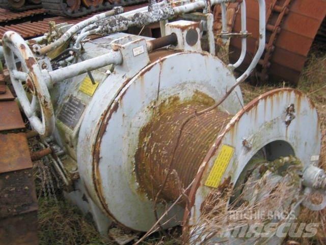  Double drum hydr. winch Montacargas y elevadores de material