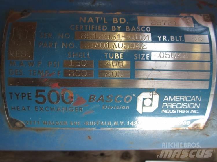  Dypkoger Basco Type 500 Otros componentes