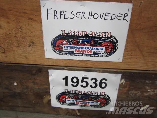  Fræsehoveder, diverse Otros componentes