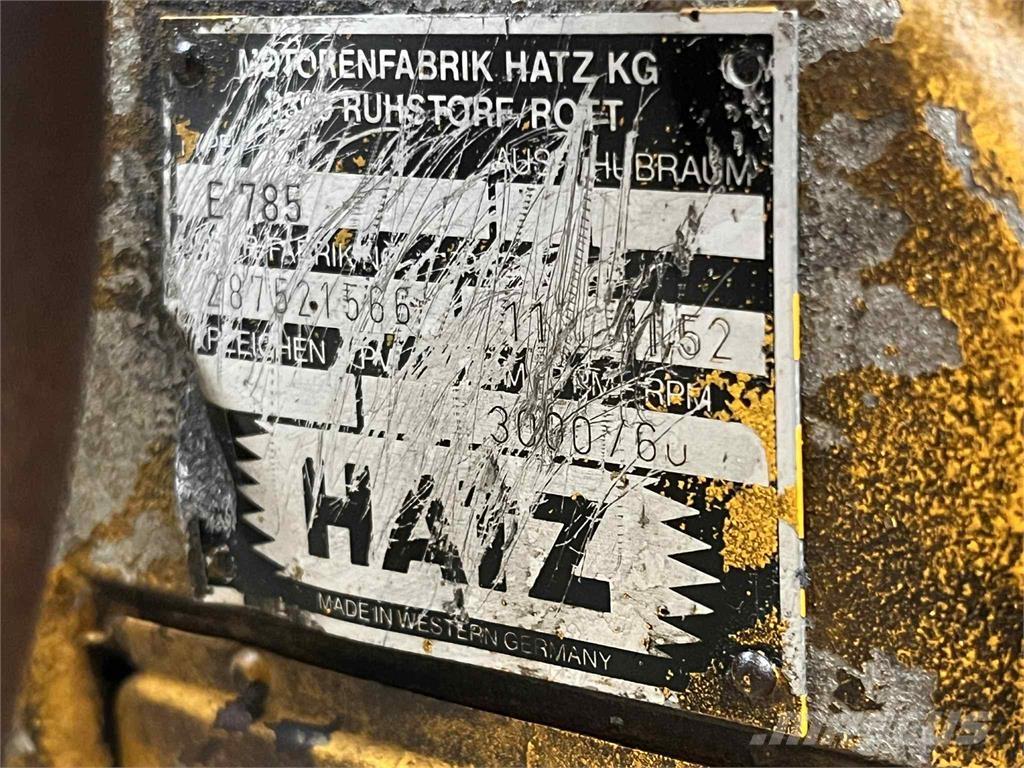 Hatz E785 motor Motores