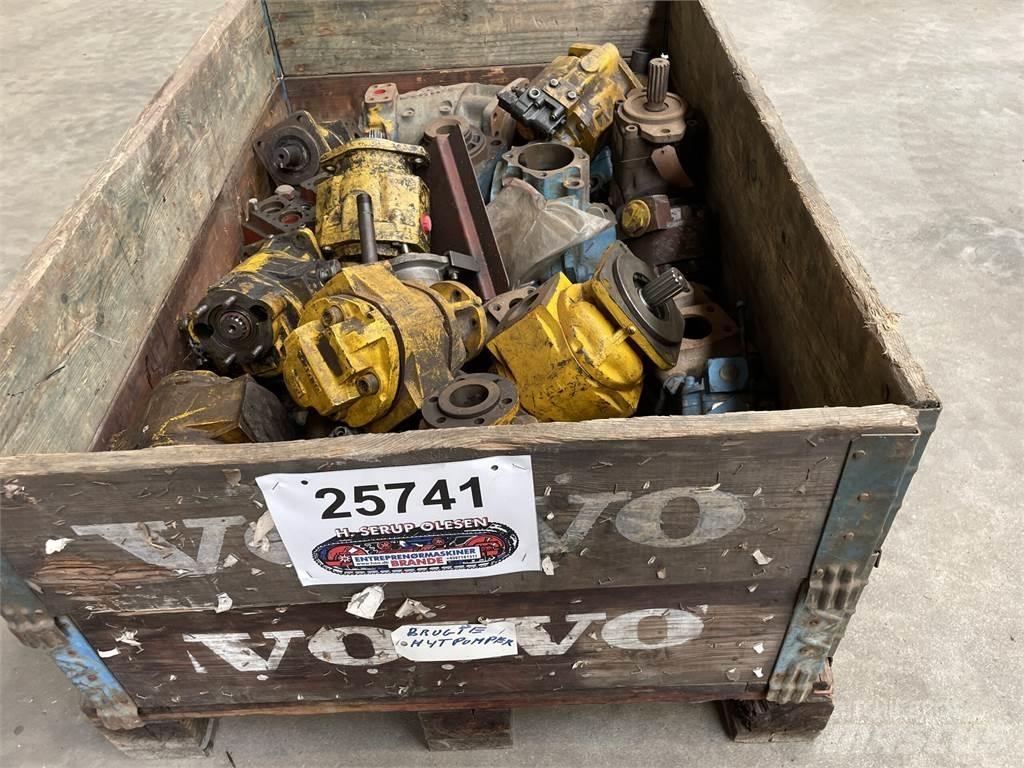  Hydr. pumper - 1 parti Bombas de agua
