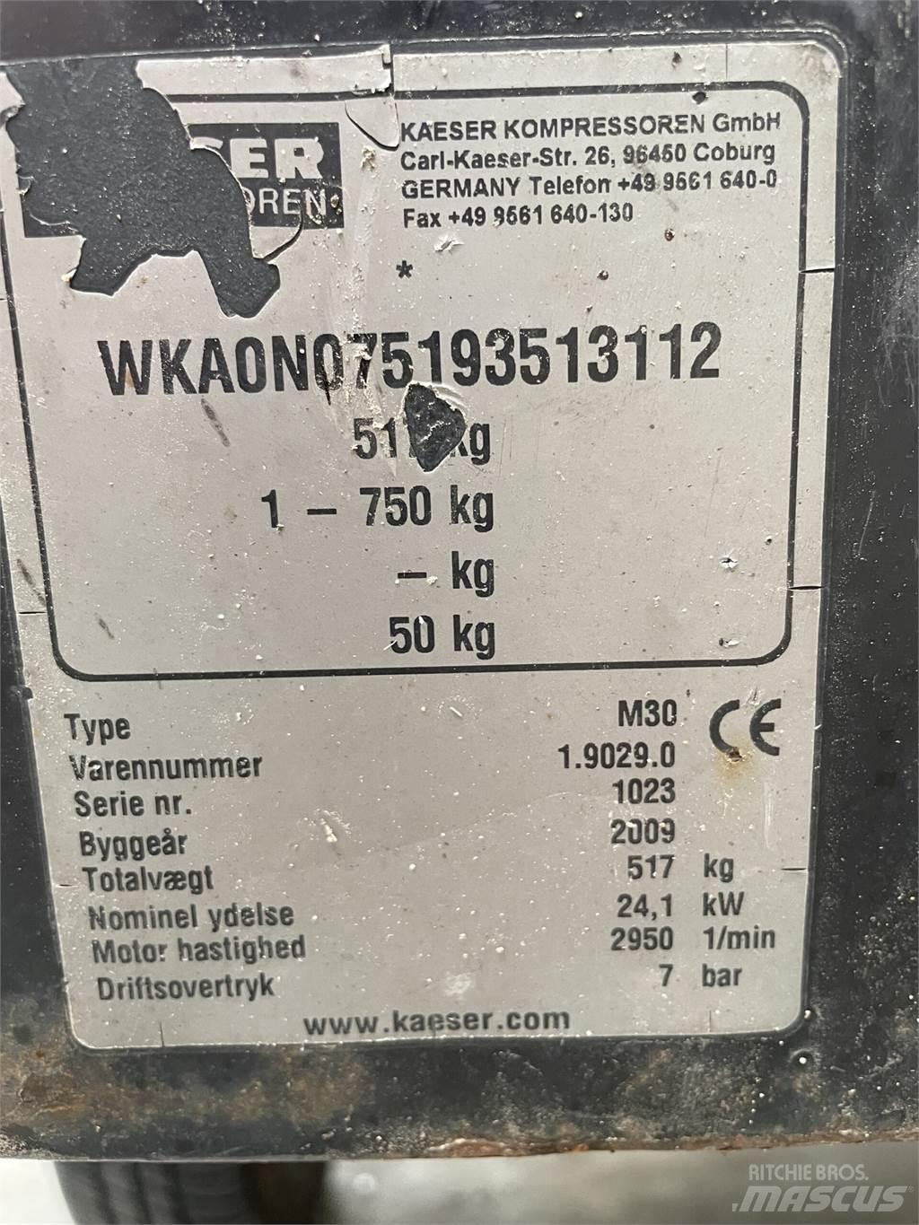 Kaeser M30 kompressor Compresores