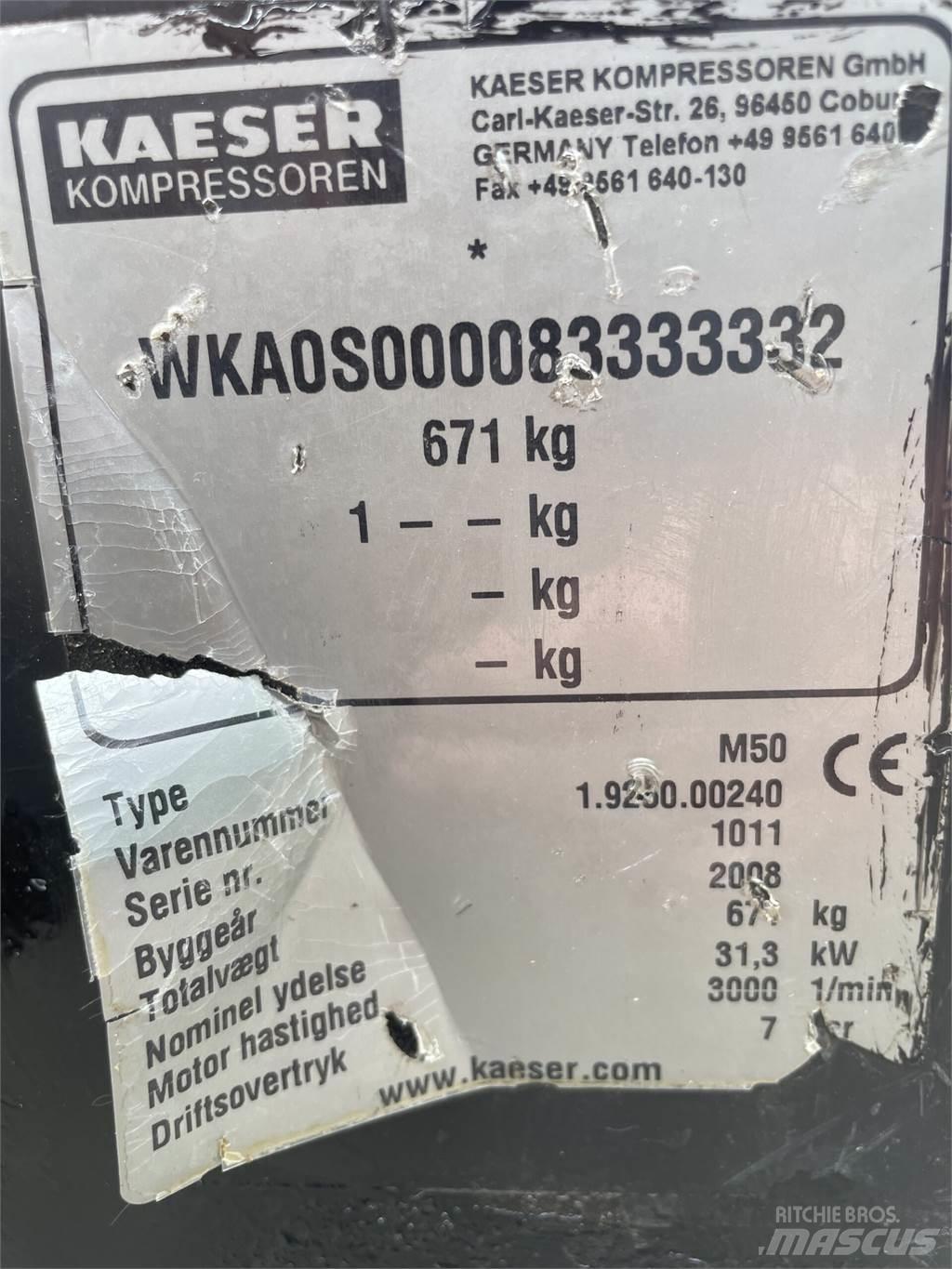 Kaeser M50 kompressor Compresores
