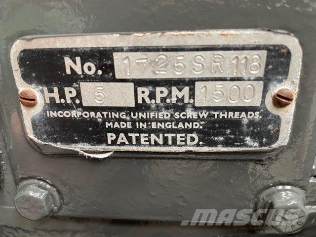 Lister SR1 motor Motores