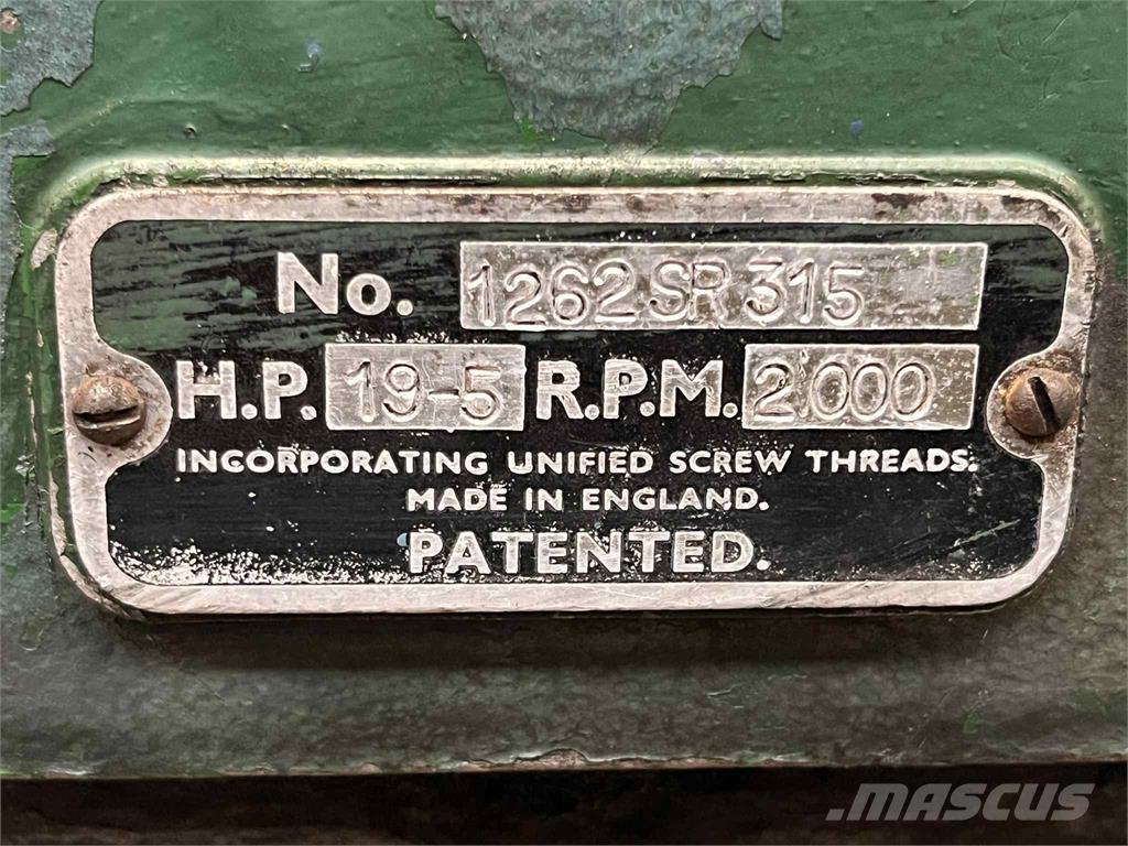 Lister SR3 motor Motores